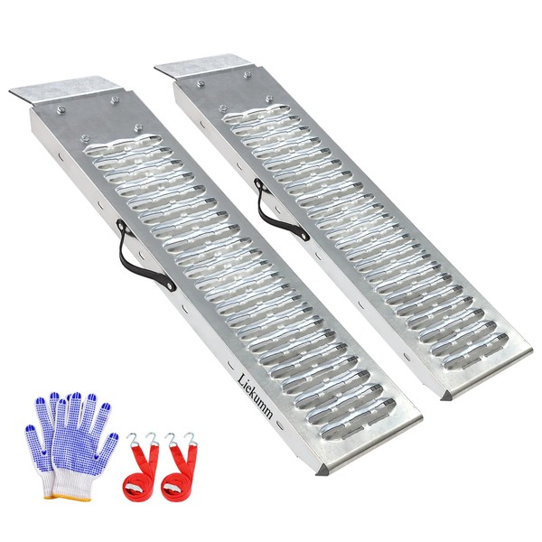 LIEKUMM 40" L Metal Ramps, 960 lbs Capacity, Ramps for