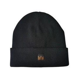 GRACIE & ROO Beanie, EMF Protection, 100% Silver Lining, Shielding Travel & Tech Wear (Black)