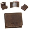 Ledershop24 J.Jones RFID Leather Men's Wallet Viennese Box Mini Wallet