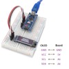 WayinTop 0.91 Inch OLED Display I2C SSD1306 OLED LCD 128x32