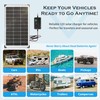 Voltset Solar Panel Charger Kit: 100W 12V Solar Panel with