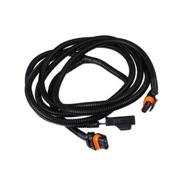 Partuto Fog Light Wiring Harness Kit 56045501AC for Dodge for Ram 1500 2500 3500 4500 5500 Truck 2002-2008 Left Right Side Replacement