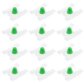 Create idea Pack of 30 Door Strip Clips 1H0853585 Compatible with Golf 3 Compatible with Vento Compatible with Jetta Trim Mounting Clips Tulle Clip Holder 9 mm Hole Diameter