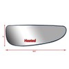 Replacement Passenger Right Lower Mirror Glasses With Heated And Plate