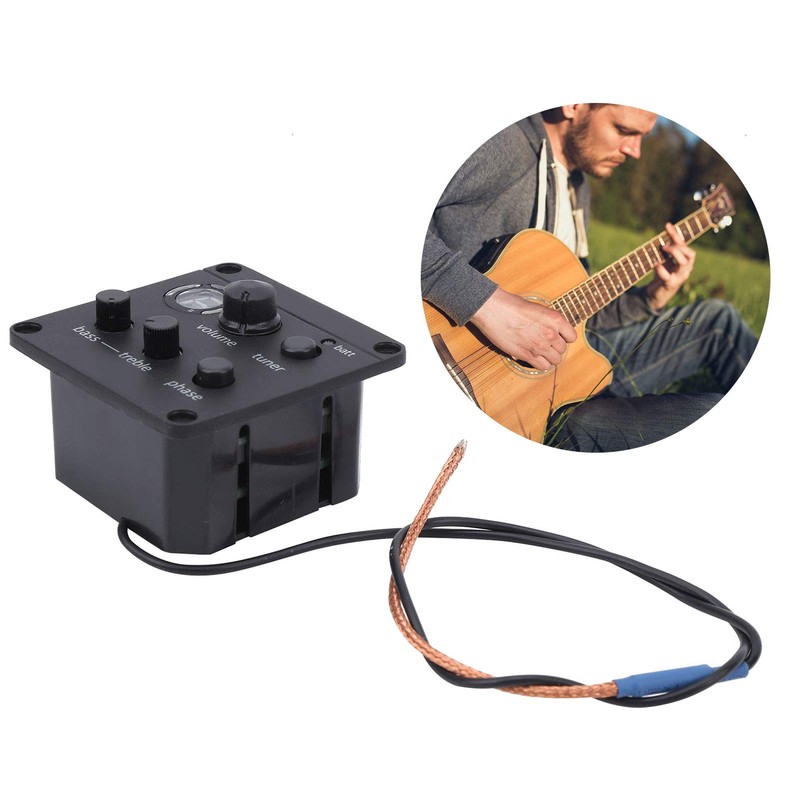 Acoustic Guitar Pickup, Onboard Preamp, Equalizer, Automatic Manual Tuning Mode,