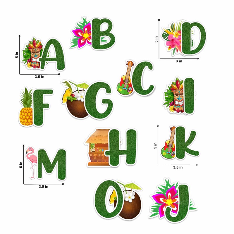 Seyal® Harry Poter Alphabets Wall Sticker
