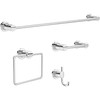 Delta Nicoli (1-Pack) Toilet Paper Holder Polished Chrome Tissue Roll