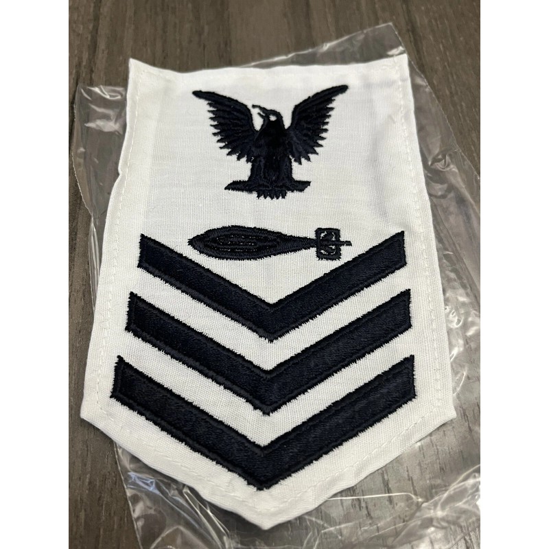 US Navy Petty Officer First Class Rate Badge Torpedo Man