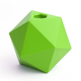 Oypla Coco Equestrian Green Refillable Hexagonal Horse Treat Ball Stable Paddock Toy