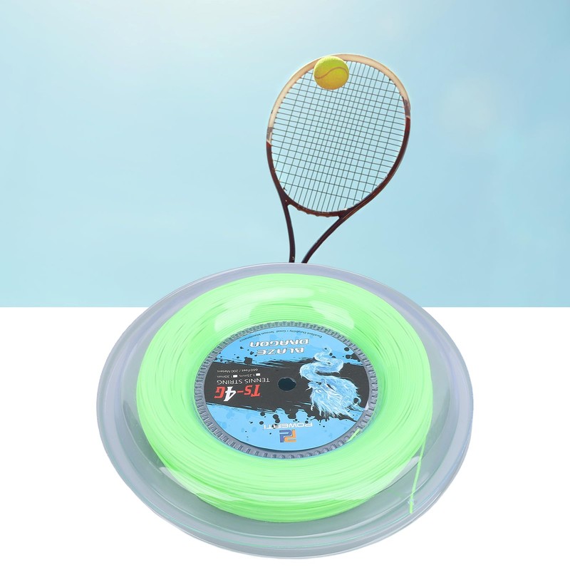 Yunir Tennis String Reel, 200m Polyester Tennis Racket String with