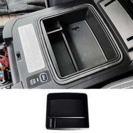 AUTOXBERT Armrest Storage Box Phone Holder Center Console Organizer Container Tray For Toyota Land Cruiser Prado LC150 FJ150 Lexus GX400 GX460 GX470 Car Accessories 2020 2019 2018 2017 2016 2015-2004