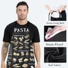 PLITI Pasta Chef Apron Italian Pasta Lovers Gift Spaghetti Gift