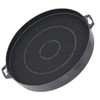 Spares2go Carbon Charcoal Vent Filter for Smeg K2 Cooker Extractor