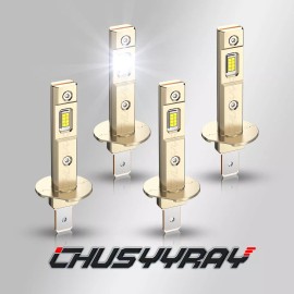 CHUSYYRAY FIT Acura RSX 2002 2003 2004 H1 LED Headlight Combo High & Low Beam Bulbs Kit