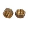 Aexit 1/2BSP (Power tool) Female Thread Brass Hex Head Pipe