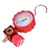G1/4 Air Condition Manifold Gauge，-30~800psi High Pressure A/C Refrigeration Tool，A/C
