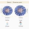 YANIBEST Baby Satin Bonnet Sleep Cap for Curly Hair -