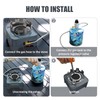 Propane Camping Stove with Carrying Case & Ignition Portable Gas