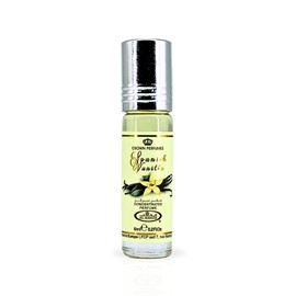 Al-Rehab Spanish Vanilla Perfume Oil 6ML (0.2 Oz) - Arabian Perfume Oils For Women - Long Lasting Concentrated Perfume Oil - A Luxurious Soft & Sweet Women's Fragrance For An Elegant Touch