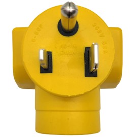 Parkworld 63197 NEMA 6-50P to 6-20R T-Blade 6-15R One Piece Compact Adapter Welder to A/C Adaptor Output 20amp 250Volt