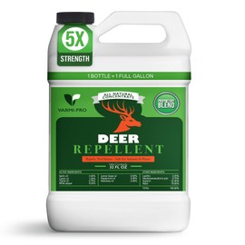 VarmiPro Deer Repellent Spray Concentrate - 32 fl oz Natural Outdoor Deer Deterrent for Yard, Garden, Lawn, Trees, and Plants - Safe for Pets, Animals, Flowers, Shrubs, and Flower Beds