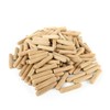 100Pcs Wooden Dowel Pins Fluted Wood Dowel Pins Made of