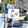 Mbsomnus Rope Clamps 3 mm, Pack of 12 Wire Rope