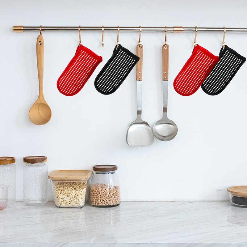 Pot Holder, 4 Pack Cast Iron Handle Cover, Cast Iron