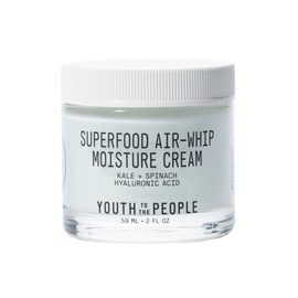 Youth To The People Youth To The People Superfood Air-Whip Moisture Cream, Full Size (2 fl oz), 48-Hr Hydrating Face Moisturizer, Hyaluronic Acid, Kale and Green Tea for Glowing Skin, Non-Greasy, Vegan