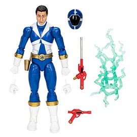 Power Rangers Lightning Collection Lightspeed Rescue Blue Ranger - Figura de acción Coleccionable Premium de 6 Pulgadas con Accesorios, niños de 4 año