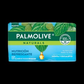 Palmolive Menta y Eucalipto Bar Soap Nutrición Refrescante, 120g