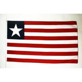 Trade Winds 2x3 Liberia Flag 2'x3' Banner Grommets Premium Fade Resistant