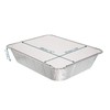 Pack of 10, Extra Deep Rectangular Disposable Aluminum Container Pans