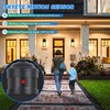 DAKAFUL 2-Pack Motion Sensor Outdoor Lights, Upgrade Dusk to Dawn
