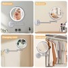 9 Inch Large Rechargeable Lighted Makeup Vanity Mirror Wall Mounted,