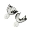 Dental Impression Trays Stainless Steel Teeth Whitening Mouth Trays Upper
