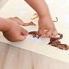 POPPIK Sticker Poster, Savannah, Interactive Educational Poster with Removable Stickers,