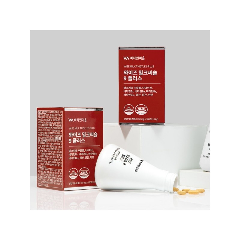 Milk Thistle 9 Plus Silymarin Large Capacity 9-Combination 1 Bottle