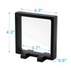 Challenge Coins Display Frame, Clear 3D Floating Holder, Small Shadow