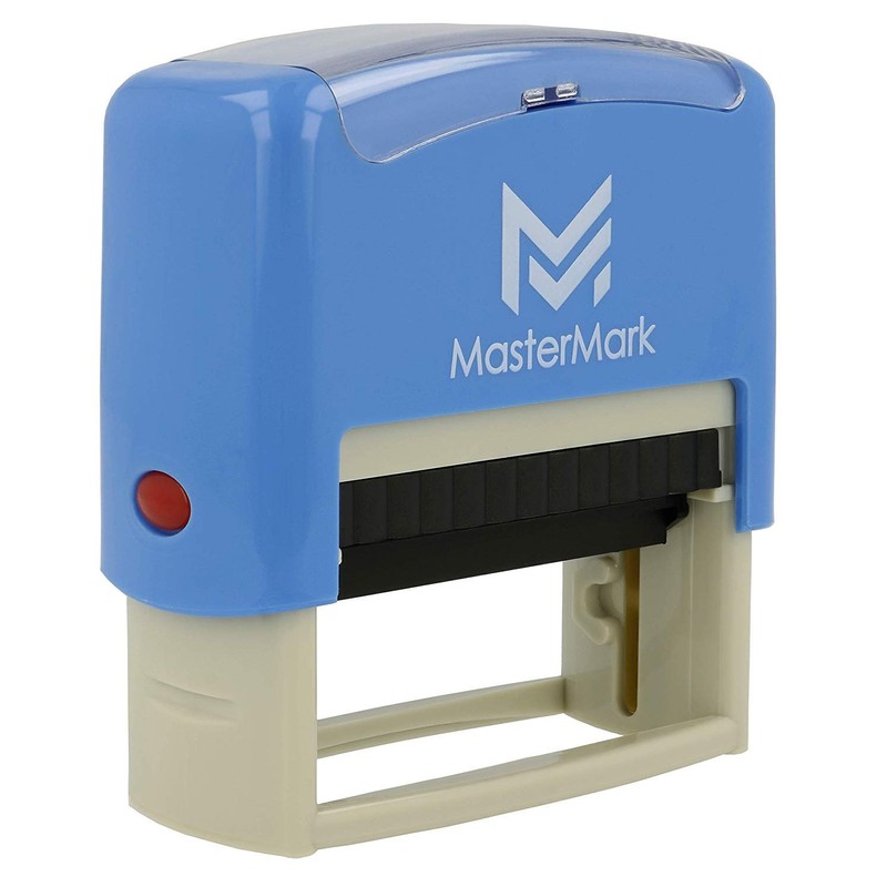 MasterMark Custom Stamp - Self-Inking Stamp (Small/Up to 3 Lines)