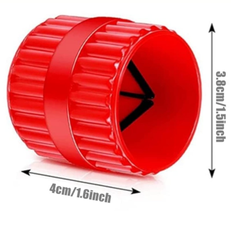 Deburring Tool,Copper Pipe deburring Tool,Inner-Outer Reamer Plumbing Tools Acrylic Tubing