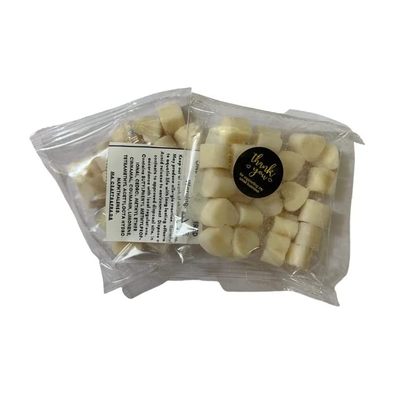 20 x Highly Scented Wax Melts Mini Hearts Handmade, Cruelty