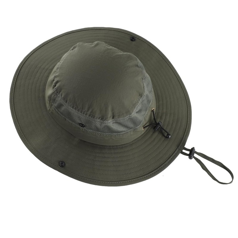 Connectyle UPF 50+ Safari Hat, Men's Sun Hat, Foldable, Wide