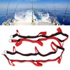 Wall Ceiling Fishing Rod Rack Strap Webbing Fishing Pole Overhead