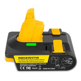 Battery Adapter - Compatible with Dyson V6, V7, V8. Convert a Makit Battery to be Used as a Dysn Battery, Suitable for Dyson Vacuum Cleaners in The V6, V7, and V8 Series. (for makita)