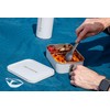 Lifeventure Stainless Steel Lunch Box; Mess Tin Container for Food,