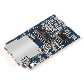 ACEIRMC 10pcs TF Card U Disk Play MP3 Decoder Player Module with Audio Amplifier Audio Decoding Player Module Micro USB 3.75V Power Supply (10)