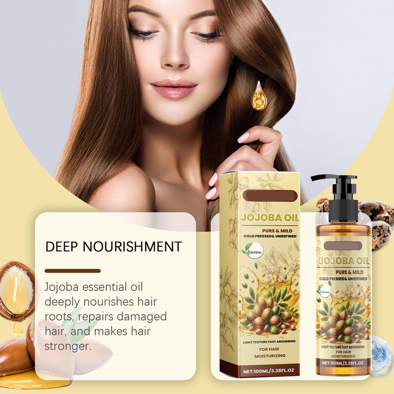 Generic Jojoba Oil for Hair Growth, Organic Jojoba Oil Cold