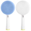 Facial Cleansing Heads Compatible with Electric Toothbrushes (Pack of 2: