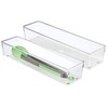 iDesign Linus Kitchen Drawer Organizer for Silverware, Spatulas, Cutlery, Gadgets,